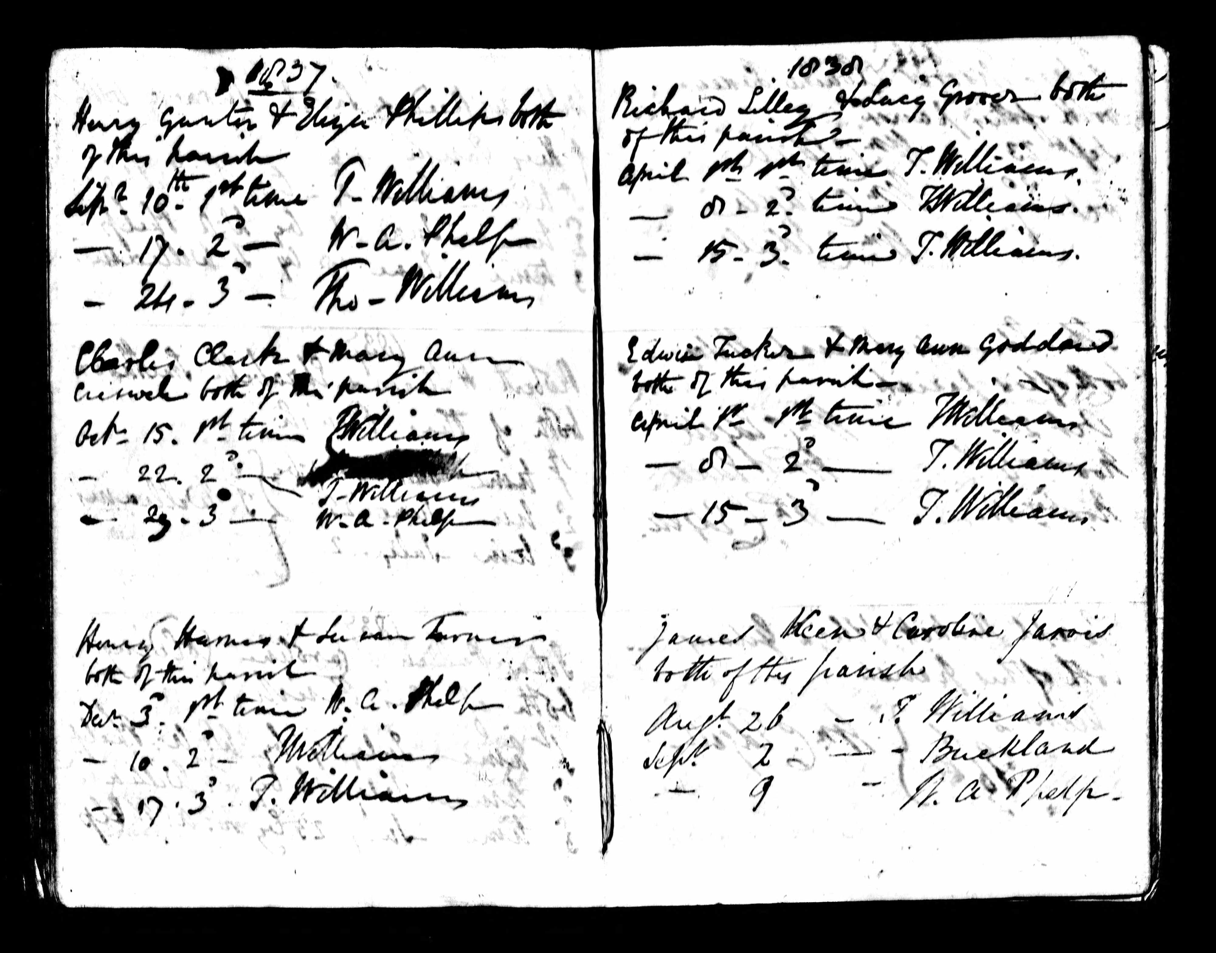 Henry & Eliza's Banns St Mary the Virgin, Stanwell, Richmond upon Thames  (12250 KB)
 
(Click on Picture to View Full Size)